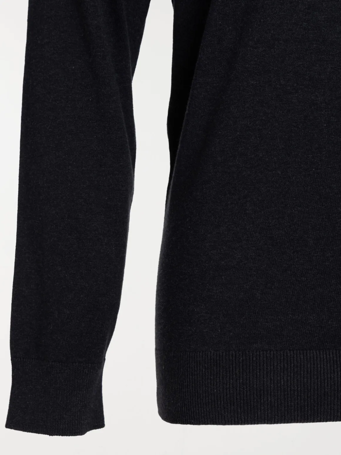 Pull col rond grande taille homme
