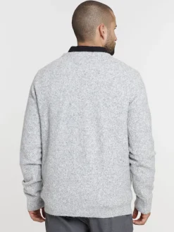Pull col rond homme