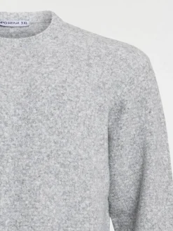 Pull col rond homme grande taille