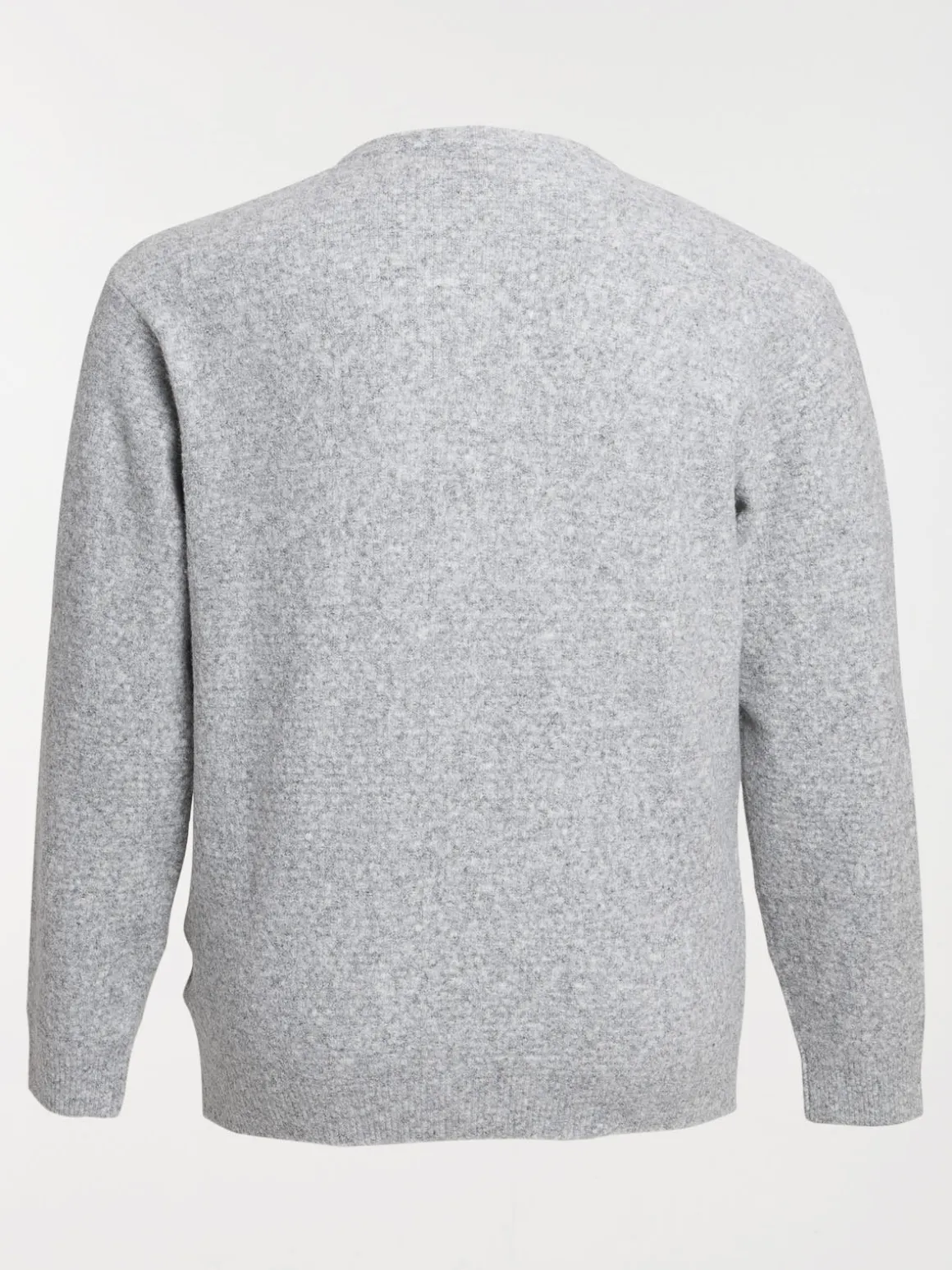 Pull col rond homme grande taille