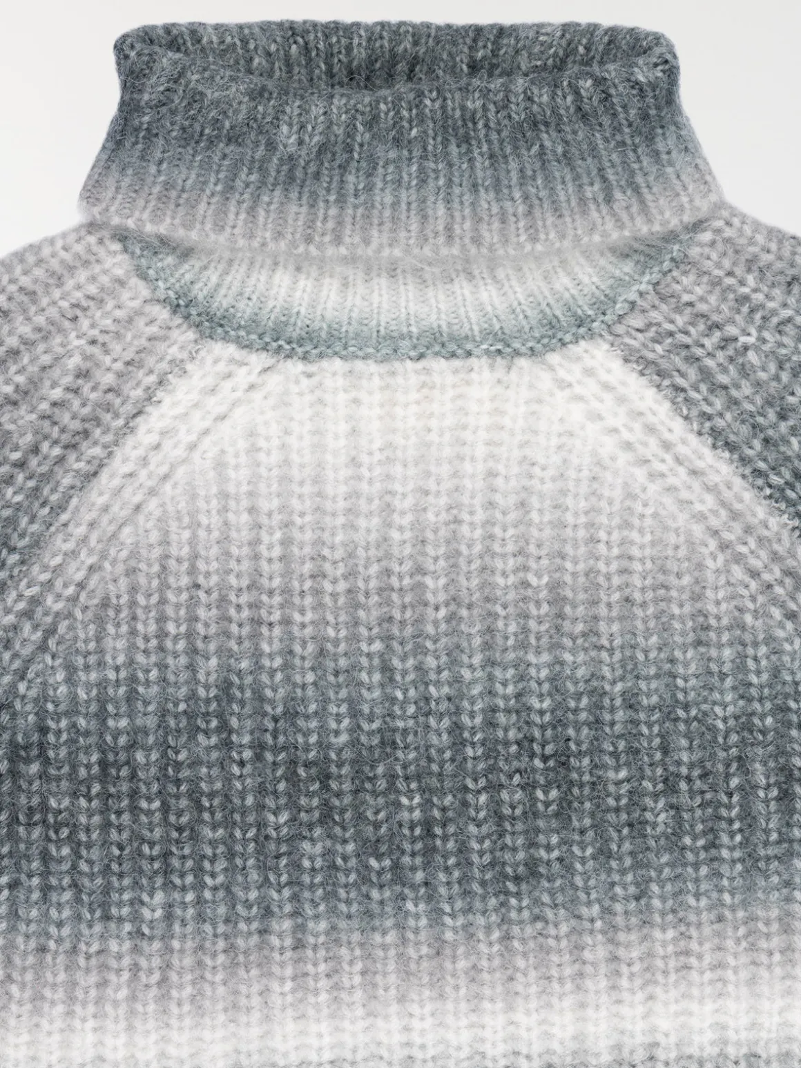 Pull col roulé multicolore fille (XXS-M)