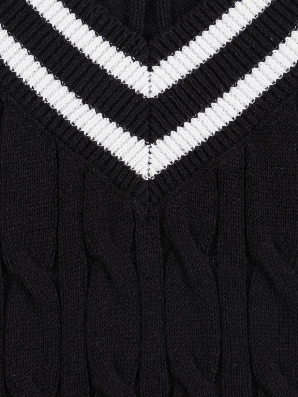Pull col V fille (XXS-M)