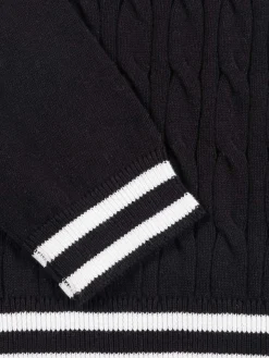 Pull col V fille (XXS-M)