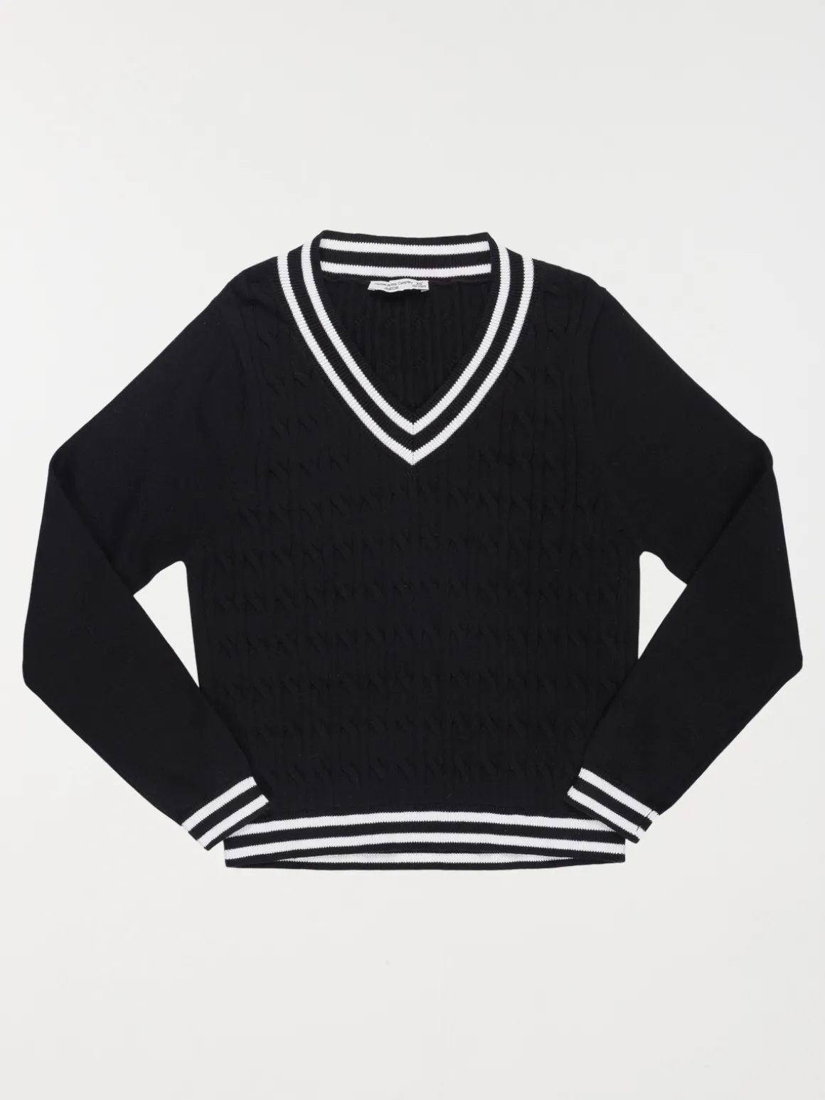 Pull col V fille (XXS-M)