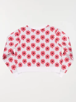 Pull court fleuri fille (3-12A)