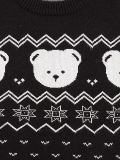 Pull de Noël ourson fille (XXS-M)