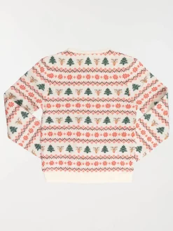 Pull de Noël tout imprimé enfant (3-12A)