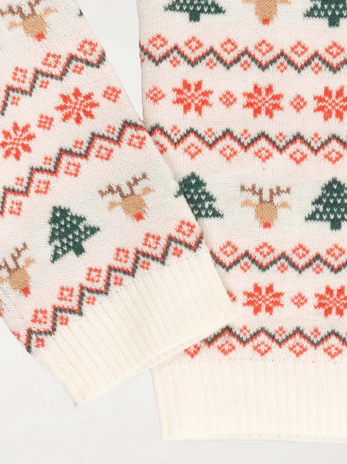 Pull de Noël tout imprimé enfant (3-12A)