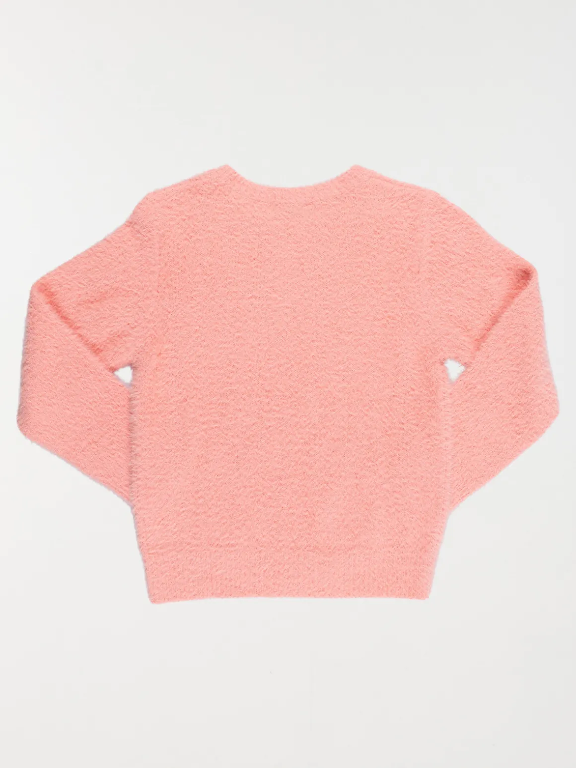 Pull doux col rond fille (3-12A)