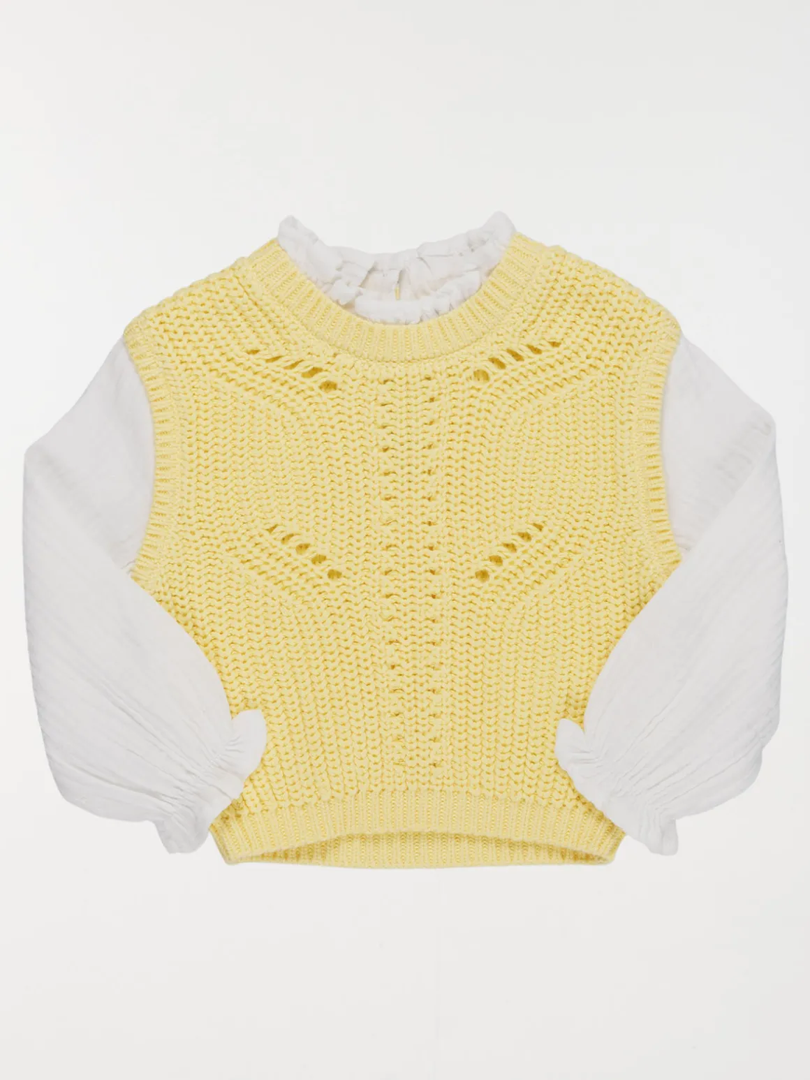 Pull fantaisie 2 en 1 fille (3-36M)