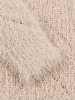 Pull fille maille ajourée (3-36M)