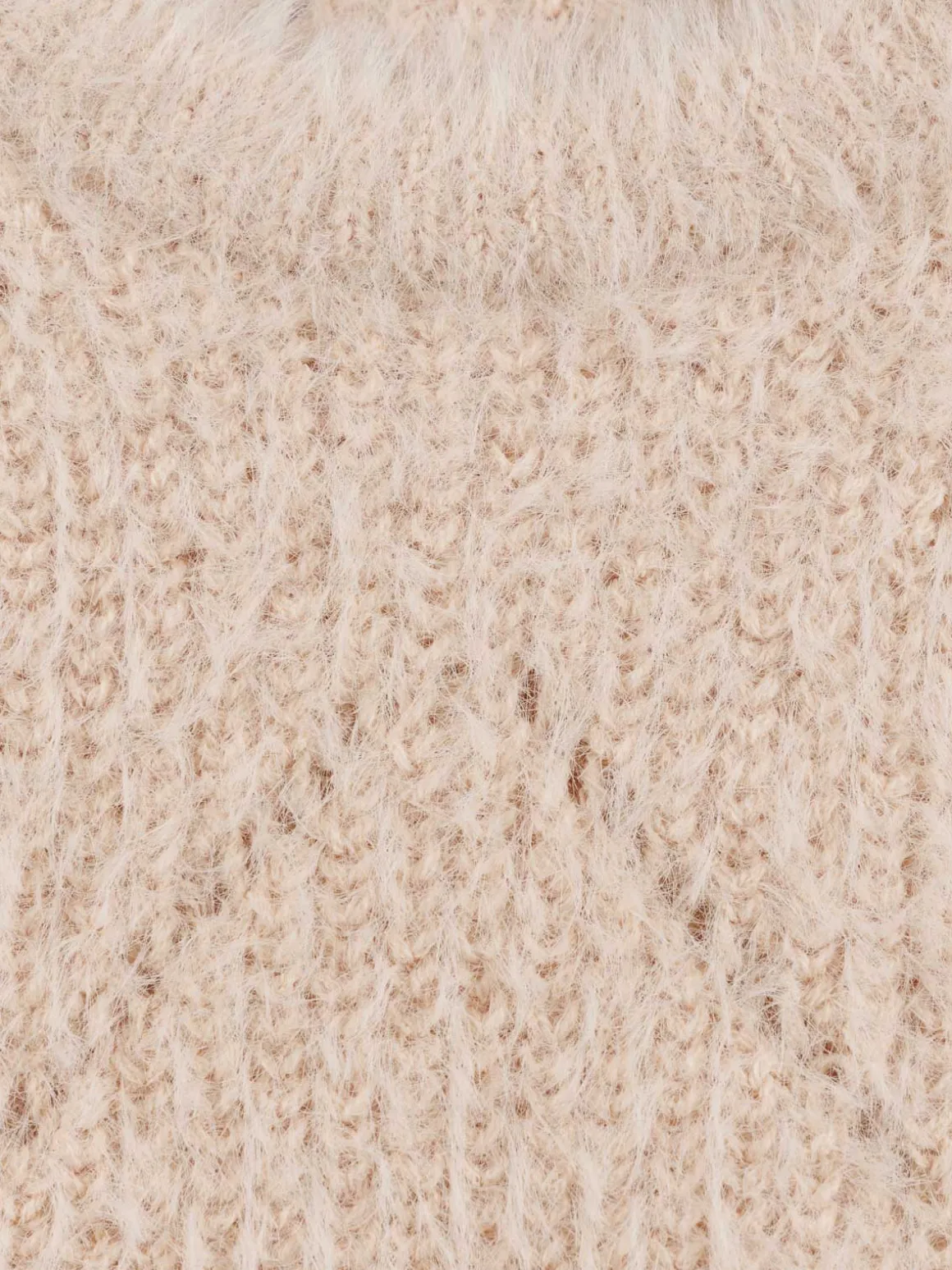 Pull fille maille ajourée (3-36M)