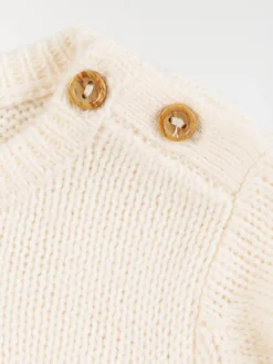 Pull fille motif cerf (3-36M)