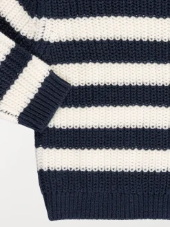 Pull marine rayé garçon (3-36M)