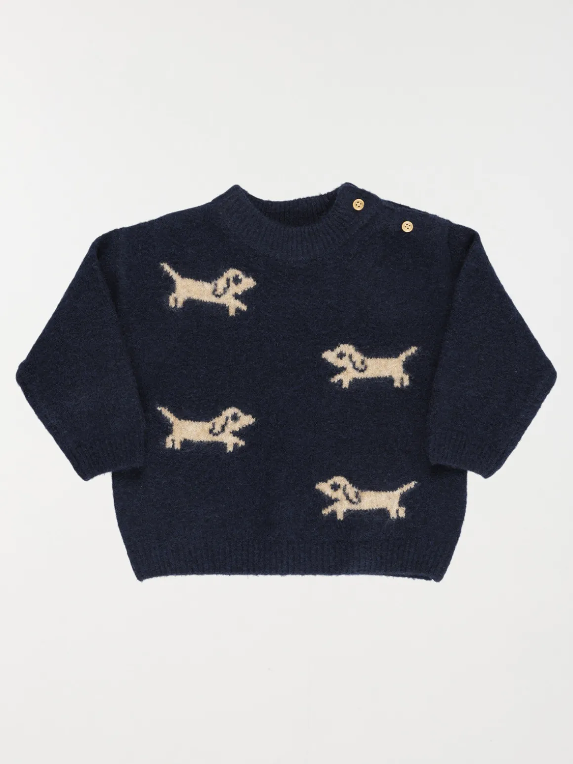 Pull motif chiens garçon (3-36M)