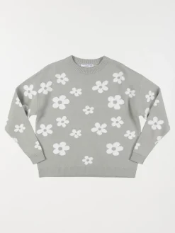 Pull motif fleuri fille (XXS-M))