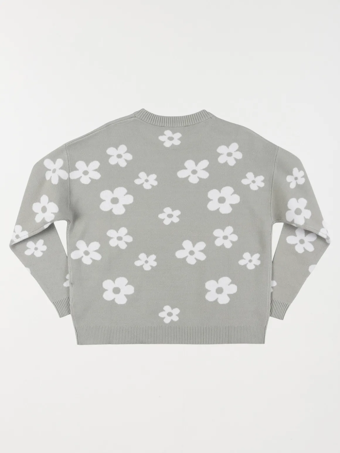 Pull motif fleuri fille (XXS-M))