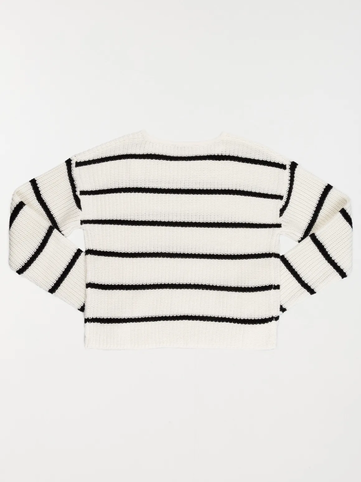 Pull rayé col rond fille (XXS-M)