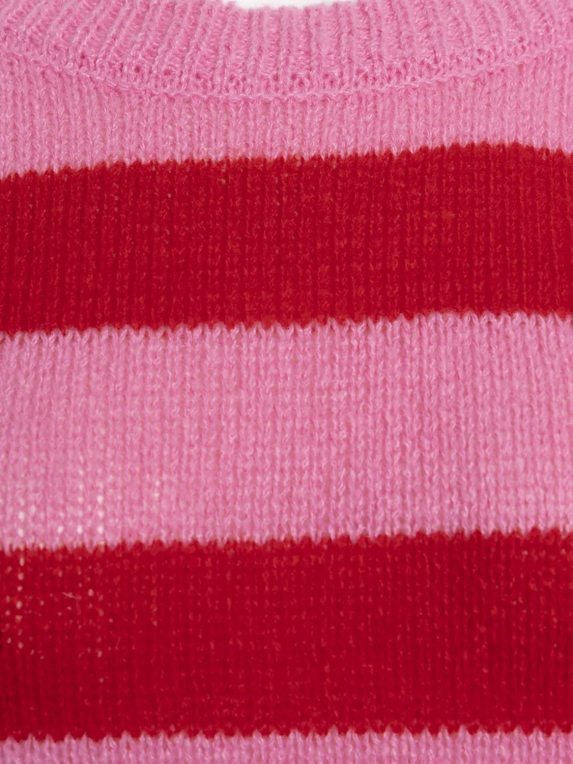Pull rayé col rond grande taille femme