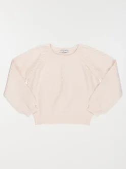 Pull rose pêche fille (3-12A)