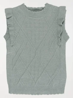 Pull sans manches fille (3-12A)
