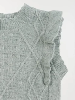 Pull sans manches fille (3-12A)