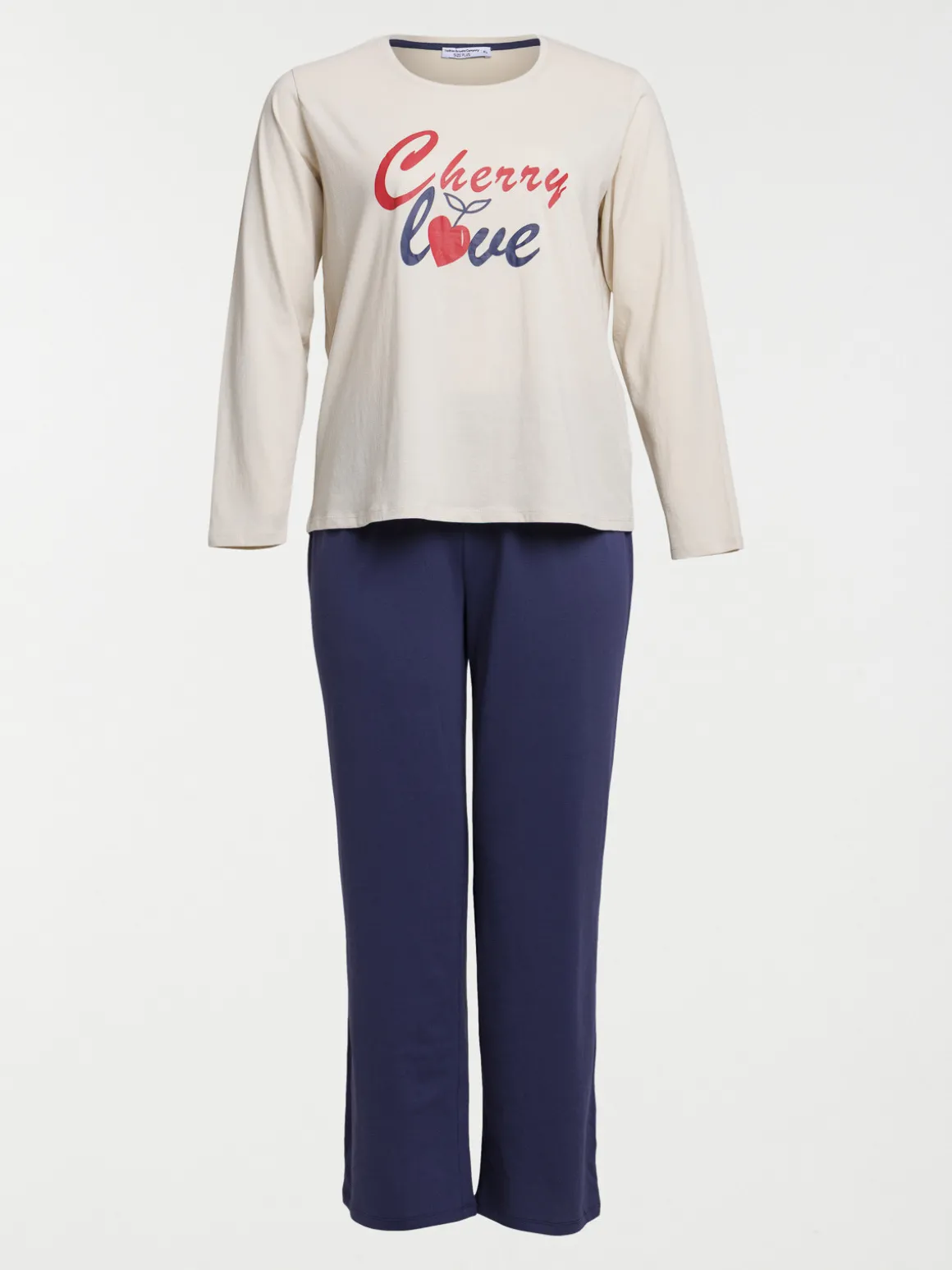 Pyjama cherry love grande taille femme
