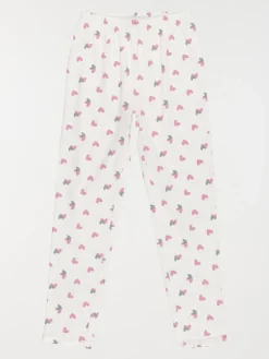Pyjama coeurs fille (3-12A)