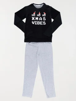 Pyjama de noël ho ho ho garçon (XXS-M)