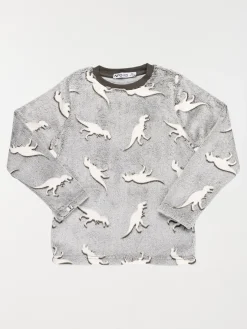 Pyjama dinosaure polaire garçon (3-12A)