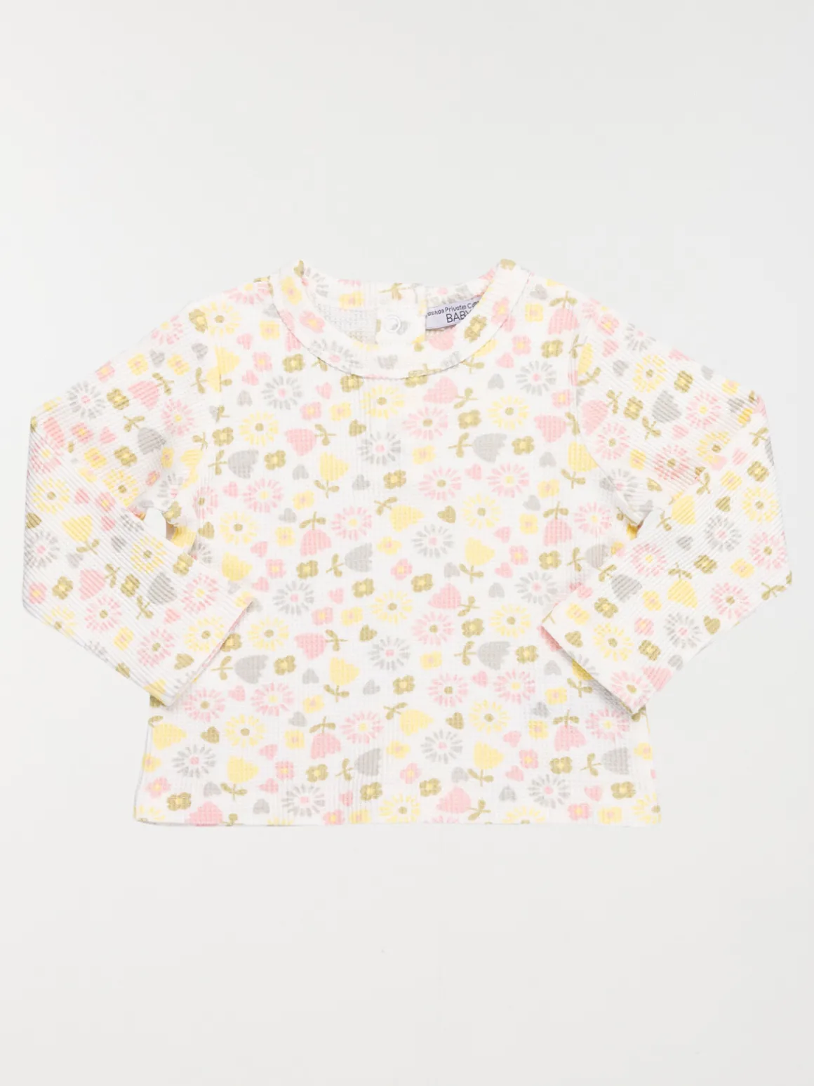 Pyjama imprimé fleuri fille (6-36M)