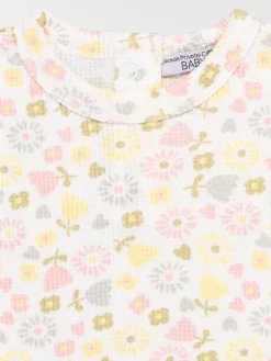 Pyjama imprimé fleuri fille (6-36M)