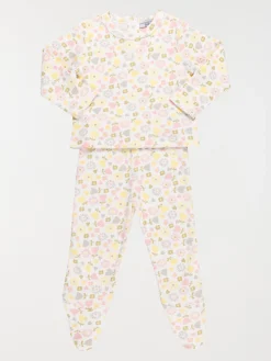 Pyjama imprimé fleuri fille (6-36M)