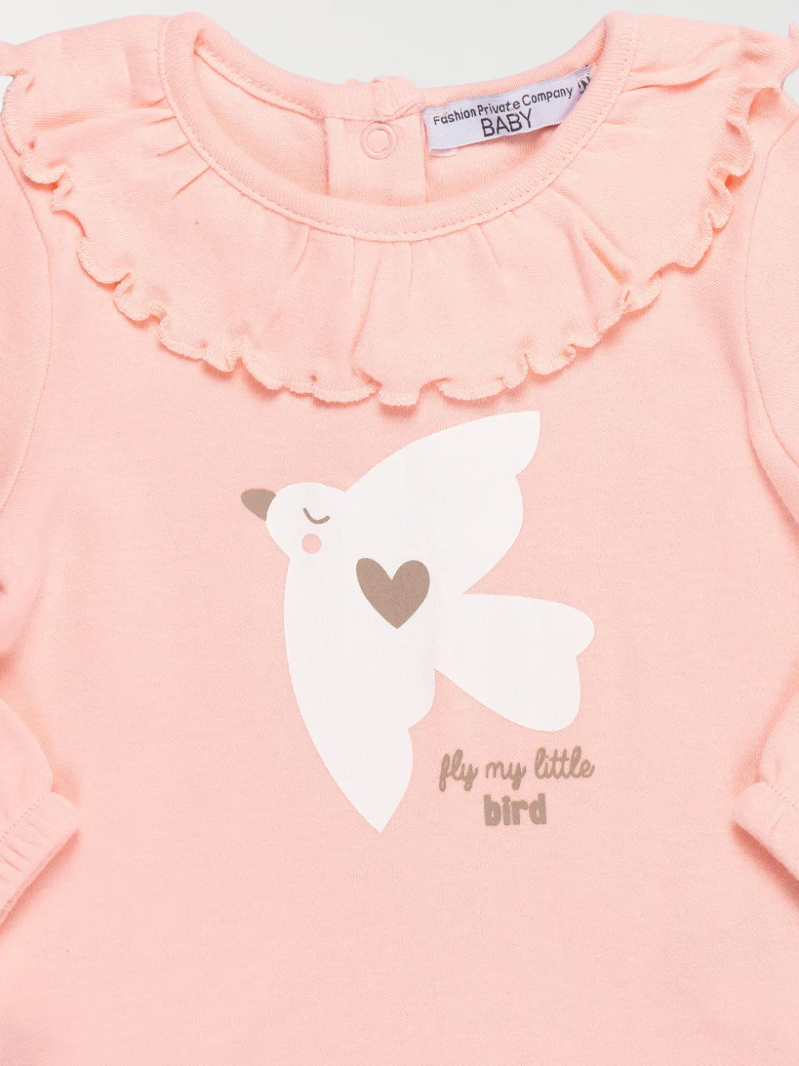 Pyjama motif oiseau fille (6-36M)