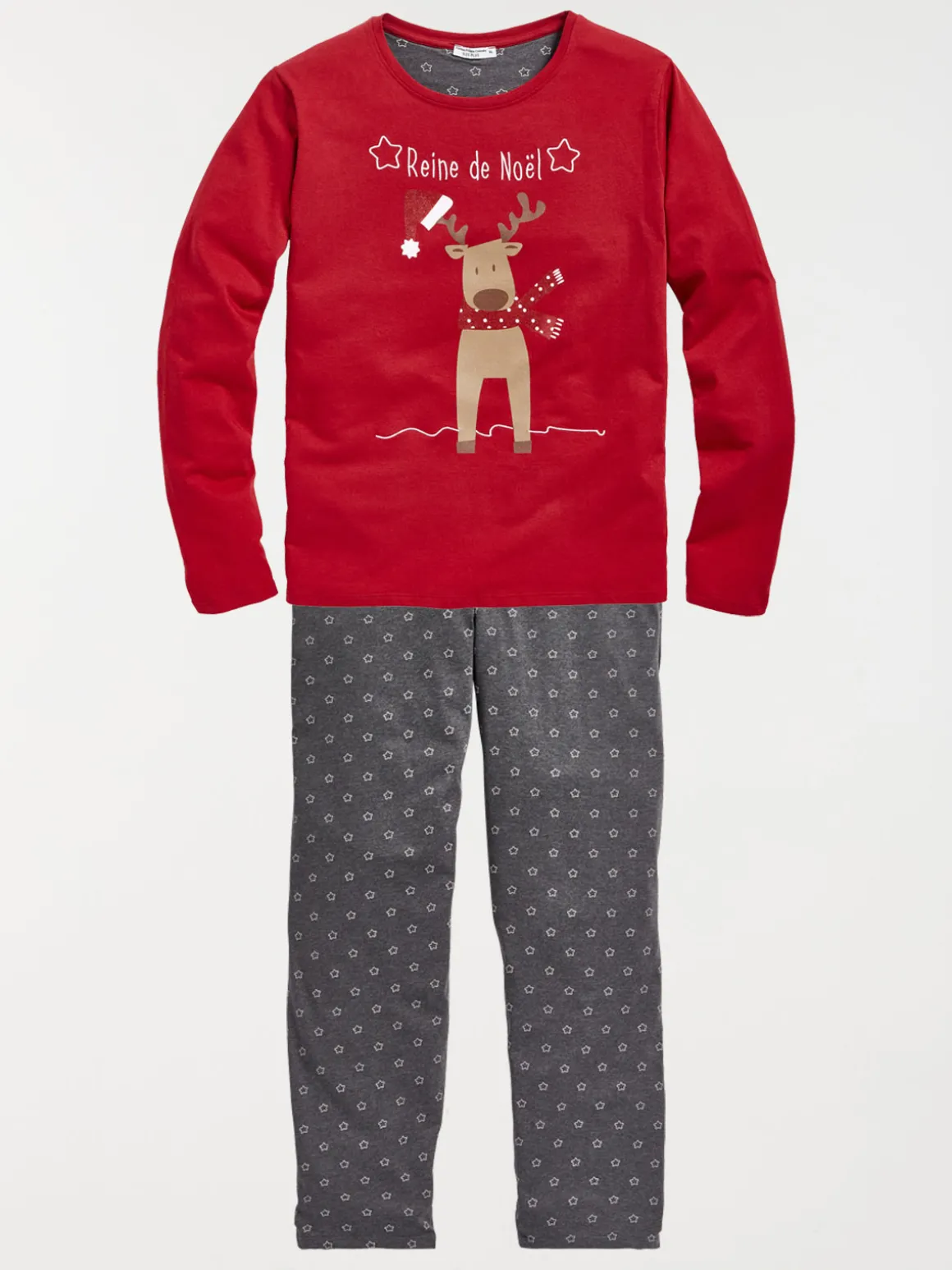 Pyjama renne de noël grande taille femme