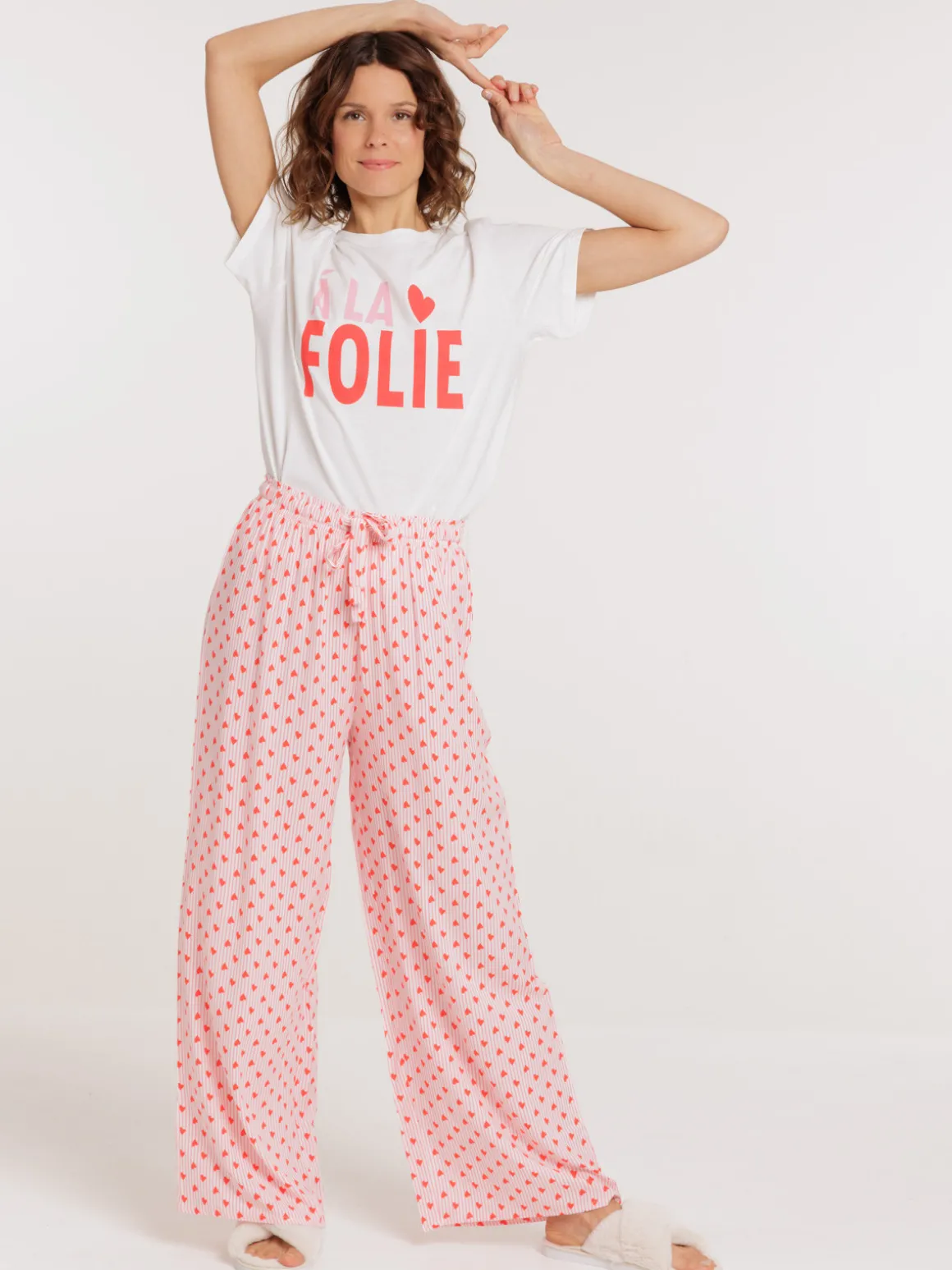 Pyjama Saint-Valentin femme