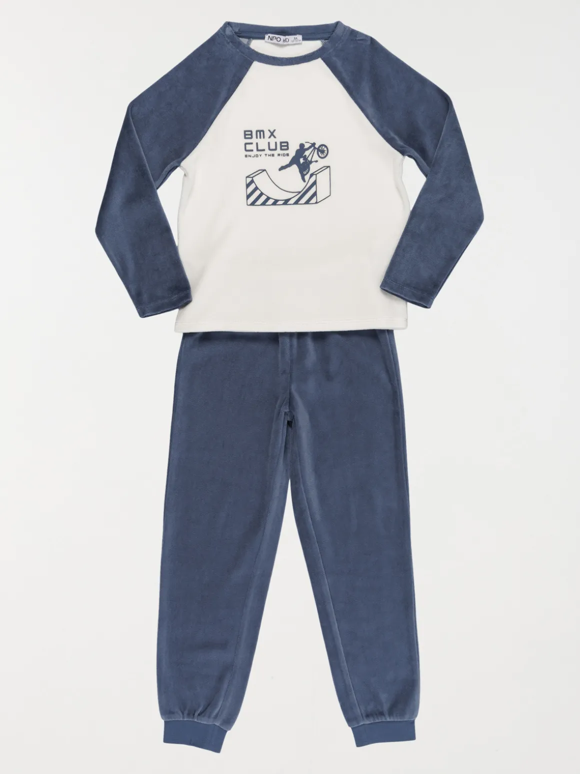 Pyjama velours BMX garçon (3-12A)
