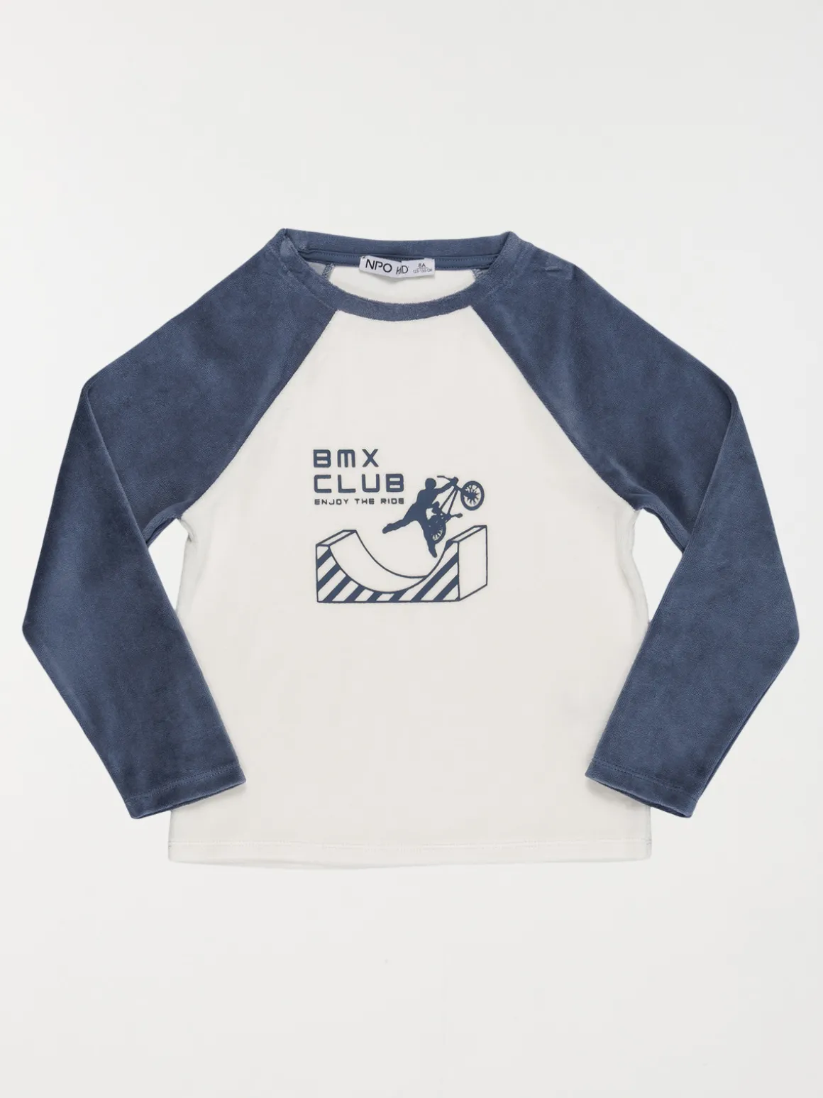 Pyjama velours BMX garçon (3-12A)