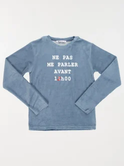 Pyjama velours message garçon (XXS-M)