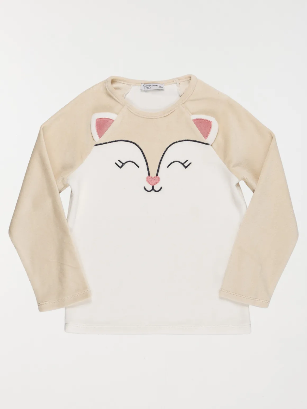 Pyjama velours renard fille (3-12A)