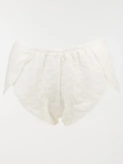 Pyjashort broderie anglaise femme