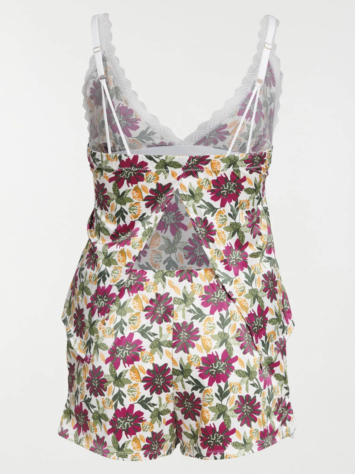 Pyjashort imprimé grande taille femme