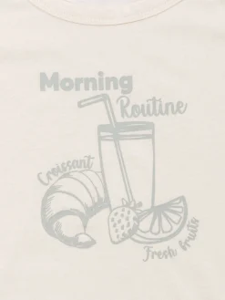 Pyjashort petit déjeuner fille (XXS-M)