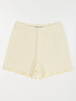 Pyjashort rayé et coeur fille (3-12A)
