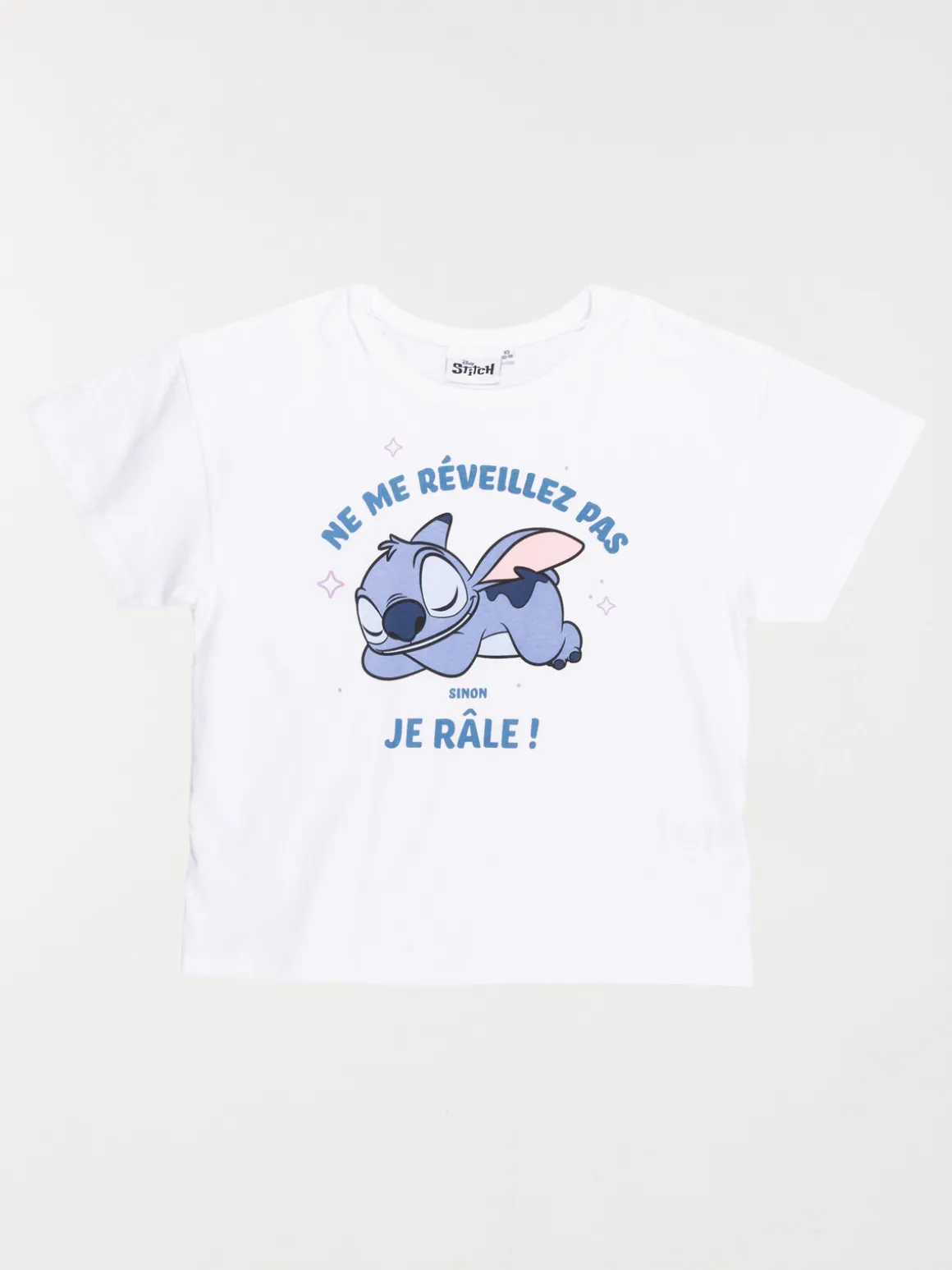 Pyjashort Stitch fille (XXS-M)