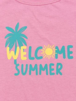 Pyjashort welcome summer fille (3-12A)