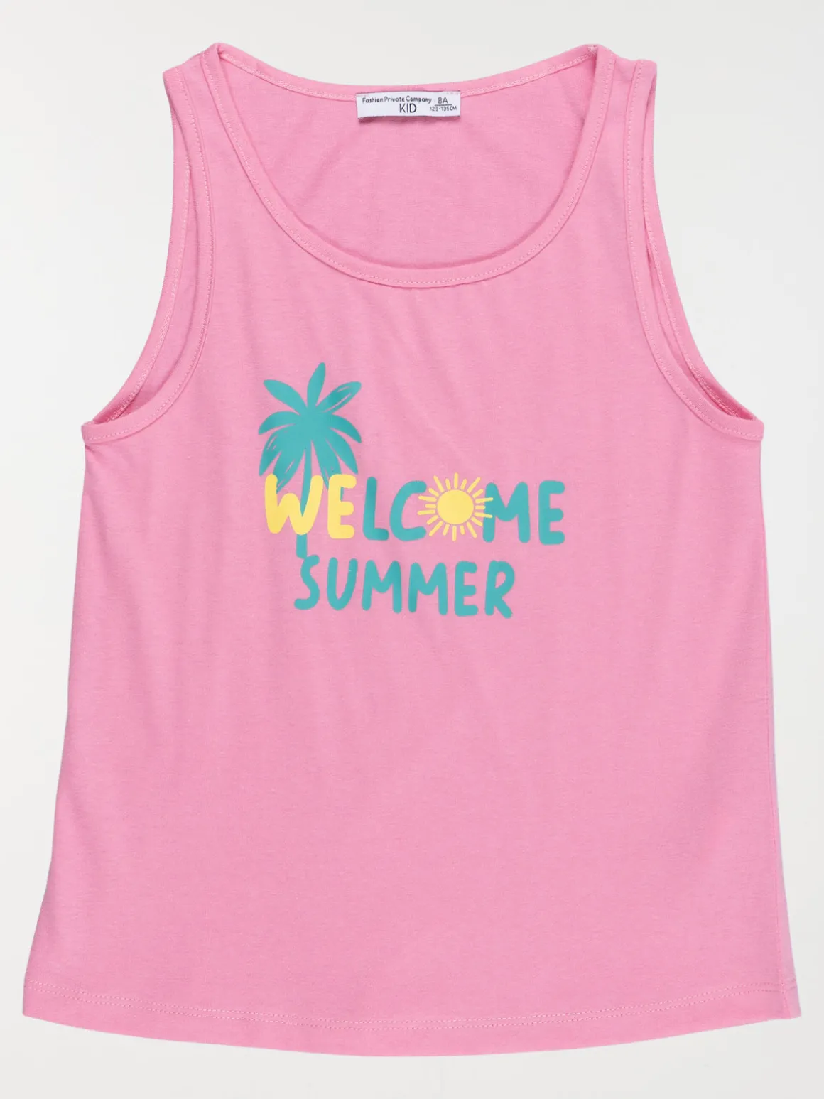 Pyjashort welcome summer fille (3-12A)