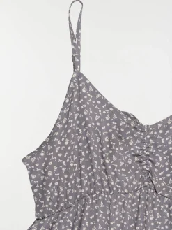 Robe à bretelles fleurie fille (XXS-M)