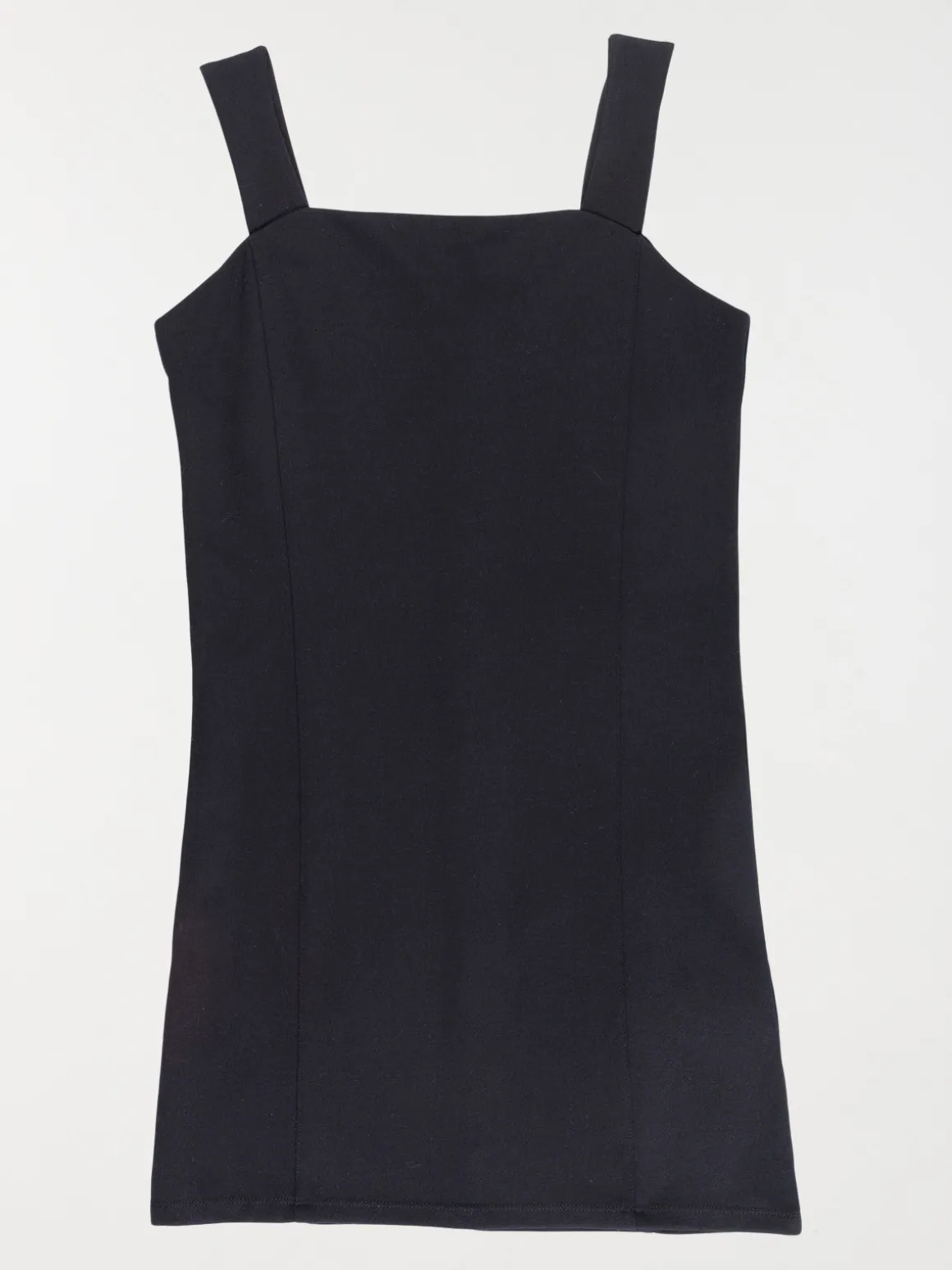 Robe à bretelles noire fille (XXS-M)