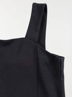 Robe à bretelles noire fille (XXS-M)